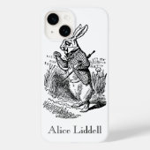Alice in Wonderland, The White Rabbit Watch Case-Mate iPhone Case (Achterkant)