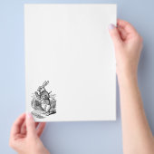 Alice in Wonderland, The White Rabbit Watch Flyer (Hand)