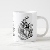 Alice in Wonderland, The White Rabbit Watch Grote Koffiekop (Rechts)