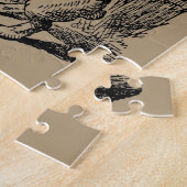 Alice in Wonderland, The White Rabbit Watch Legpuzzel (Zijkant)
