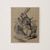  Alice in Wonderland, The White Rabbit Watch Legpuzzel (Verticaal)