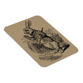  Alice in Wonderland, The White Rabbit Watch Magneet (Rechterzijde)