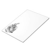  Alice in Wonderland, The White Rabbit Watch Notitieblok (Schuin)