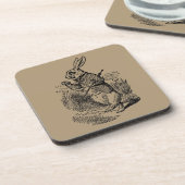 Alice in Wonderland, The White Rabbit Watch Onderzetter (Linkerzijde)