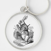 Alice in Wonderland, The White Rabbit Watch Sleutelhanger (Voorkant)