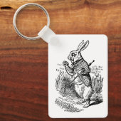 Alice in Wonderland, The White Rabbit Watch Sleutelhanger (Voorkant)