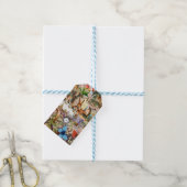 Alice in Wonderland Thee Feestje Kunst Cadeaulabel (Met Touw)