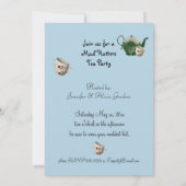 Alice in Wonderland, Thee van de Gekke Hoedenmaker Kaart (Achterkant)