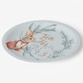 Alice in Wonderland thee voor drie Papieren Bordje (Gekanteld)