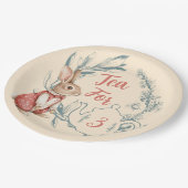 Alice in Wonderland thee voor drie Papieren Bordje (Gekanteld)