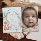 Alice in Wonderland thee voor twee 2e verjaardag Kaart