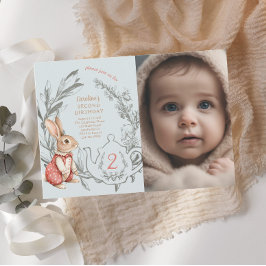 Alice in Wonderland thee voor twee 2e verjaardag Kaart