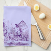  Alice in Wonderland Theedoek (Quarter Fold)