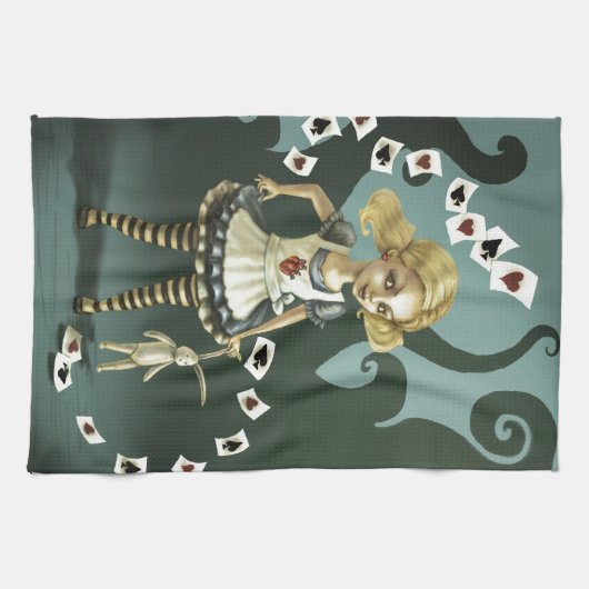 Alice in Wonderland Theedoek (Horizontaal)