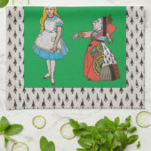 Alice in Wonderland Theedoek (Gevouwen)