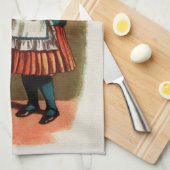 Alice in Wonderland Theedoek (Quarter Fold)