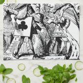 Alice in Wonderland Theedoek (Gevouwen)