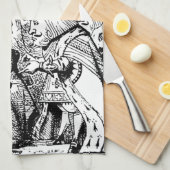 Alice in Wonderland Theedoek (Quarter Fold)