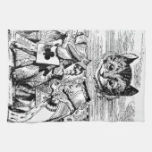 Alice in Wonderland Theedoek (Horizontaal)