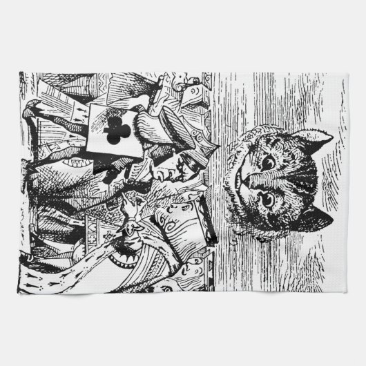 Alice in Wonderland Theedoek (Horizontaal)