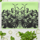 Alice in Wonderland Theedoek (Gevouwen)