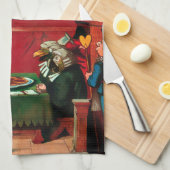 Alice in Wonderland Theedoek (Quarter Fold)