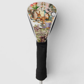 Alice in Wonderland Theekrans Kunst Golfheadcover