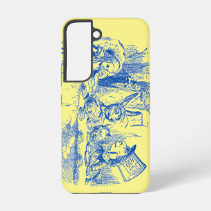 Alice in Wonderland Theekrans Samsung Galaxy Hoesje
