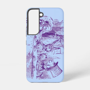 Alice in Wonderland theekrans Samsung Galaxy Hoesje