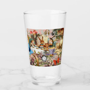 Alice in Wonderland theepartijpersonages Glas