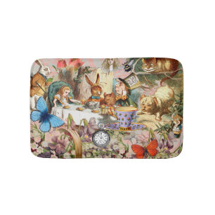 Alice in Wonderland-theepersonages Badmat