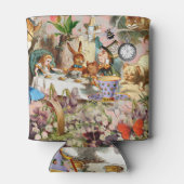 Alice in Wonderland-theepersonages Blikjeskoeler (Achterkant)