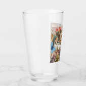 Alice in Wonderland-theepersonages Glas (Rechts)