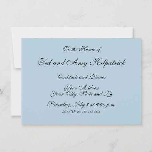 Alice in Wonderland-theepersonages Kaart (Achterkant)