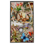 Alice in Wonderland-theepersonages Klein Cadeauzakje (Achterkant)