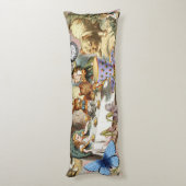 Alice in Wonderland-theepersonages Lichaamskussen (Achterkant (Verticaal))