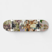 Alice in Wonderland-theepersonages Persoonlijk Skateboard (Horizontaal)