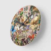 Alice in Wonderland-theepersonages Ronde Klok (Hoek)