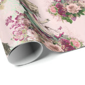 Alice In Wonderland Theetijd Inpakpapier (Rol Hoek)