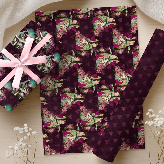 Alice In Wonderland Theetijd Inpakpapier Vellen