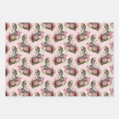 Alice In Wonderland Theetijd Inpakpapier Vellen (Voorkant)