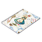Alice in Wonderland thema Notitieboek (Linkerzijde)