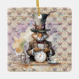 Alice in Wonderland thema van het Rabbit Ornament