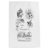  Alice in Wonderland Theme Gift Bag Medium Cadeauzakje (Voorkant)