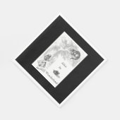 Alice in Wonderland Theme Party Papieren servetten (Hoek)