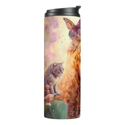 Alice in Wonderland Thermosbeker (Gedraaid links)