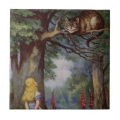 Alice in Wonderland Tile, Cheshire Cat Tegeltje (Voorkant)