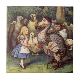 Alice in Wonderland Tile, de Dodo Tegeltje