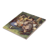 Alice in Wonderland Tile, de Dodo Tegeltje (Zijkant)