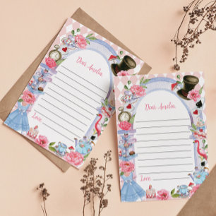 Alice in Wonderland Time Capsule Note Kaart